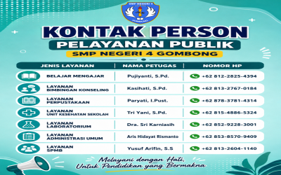 PENGELOLA PENGELOLA PENGADUAN PELAYANAN PUBLIK
